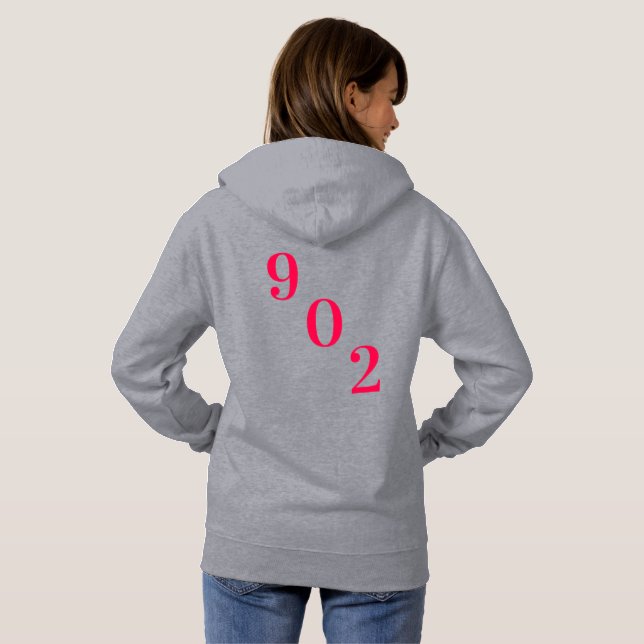 Nova Scotian T-Shirt Nova Scotia 902 Sweatshirt (Hel baksida)