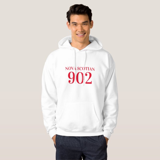 Nova Scotian T-Shirt Nova Scotia 902 Sweatshirt (Hel framsida)