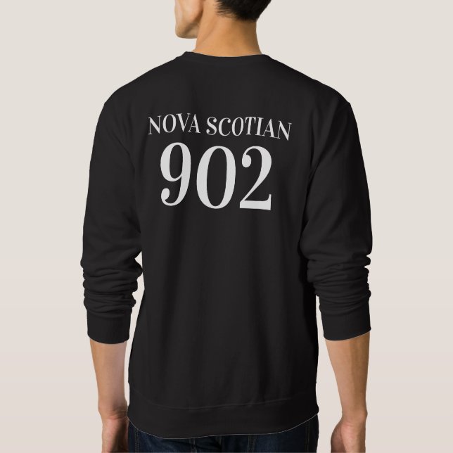 Nova Scotian T-Shirt Nova Scotia 902 Sweatshirt (Baksida)