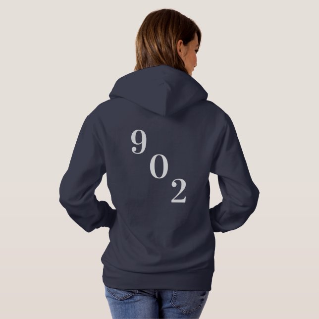 Nova Scotian T-Shirt Nova Scotia 902 Sweatshirt (Hel baksida)
