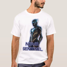 Nova Sentinel: Futuristiska Hero T-Shirt