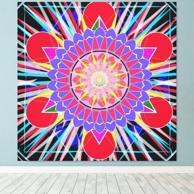 Nova Star Canvastryck (Insitu (trägolv))