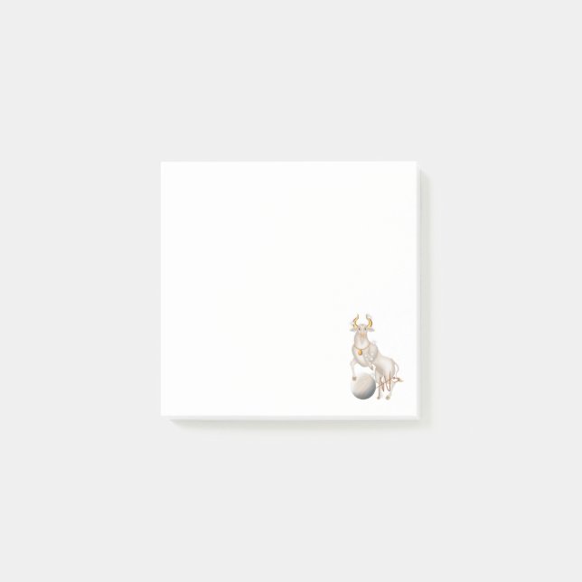 Nova Taurus Venus Zodiac Post-it Block (Framsida)