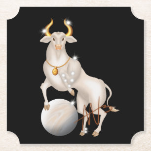 Nova Taurus Venus Zodiac Underlägg Papper