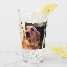 Nova the Golden Retriever - Glass Tumbler/Shaker Glaskopp