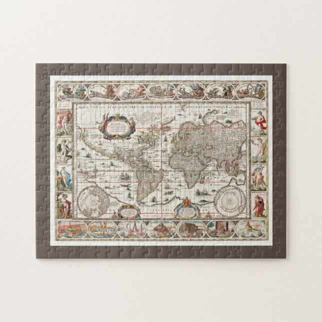 Nova totius terarum orbis geograca ac hydrogra pussel (Horisontell)