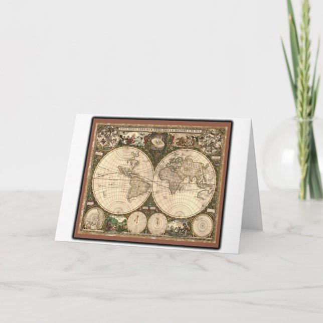 Nova totius terarum orbis tabula auctore kort (Framsida)