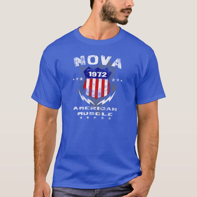 Novaamerikanmuskel 1972 v3 t shirt (Framsida)