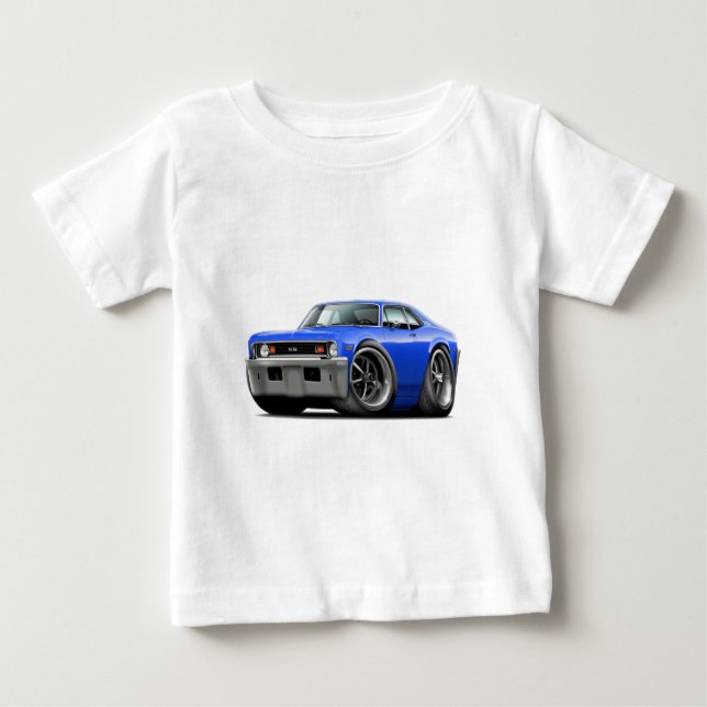 Novablåttbil 1973-74 tee shirt (Framsida)