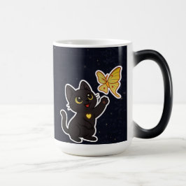 #NovaCatAdventures  and Lunar Moth Frolics Mug Magisk Mugg