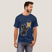 #NovaCatAdventures och Lunar Moth Frolics T-Shirt