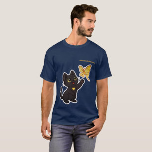 #NovaCatAdventures och Lunar Moth Frolics T-Shirt