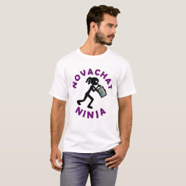 Novachat Ninja manar T-tröja T Shirt