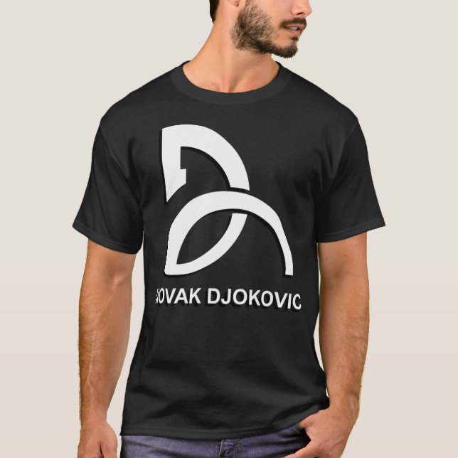 NOVAK basketball fläkt pojkvän basket T Shirt (Framsida)