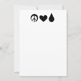 Novare för fred Kärlek och råmjölk Inbjudningar