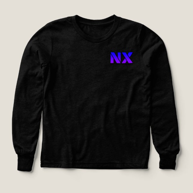 Novarix kleinkinder langarm shirt t shirt (Design framsida)