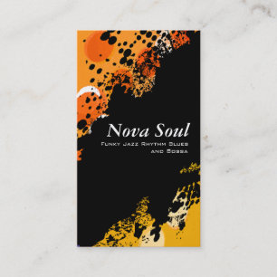 NovaSoulmusik Visitkort