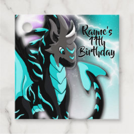 Novastorm Dragon Party Gåvor Etiketter