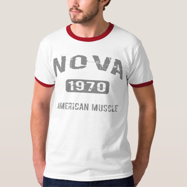 Novautslagsplatsskjorta 1970 t-shirt (Framsida)