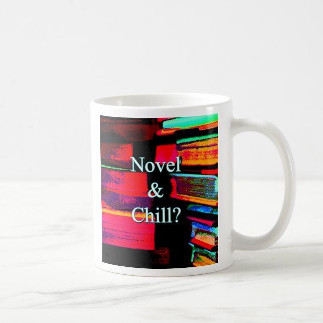 Novel och Chill? Kaffemugg (Höger)