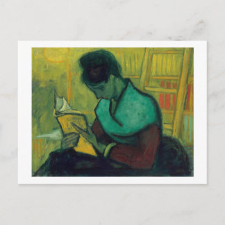 Novel Reader, Van Gogh Fine Art Vykort