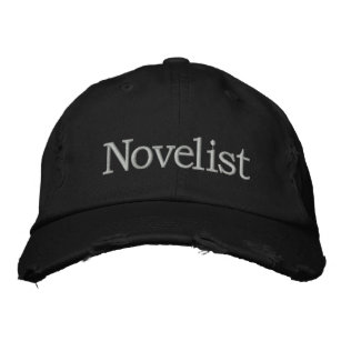 Novelist Embroiderad Hat för Novel Writer Broderad Keps