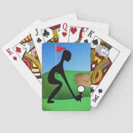 Novelty Alien Golf Classic-spelkort Casinokort