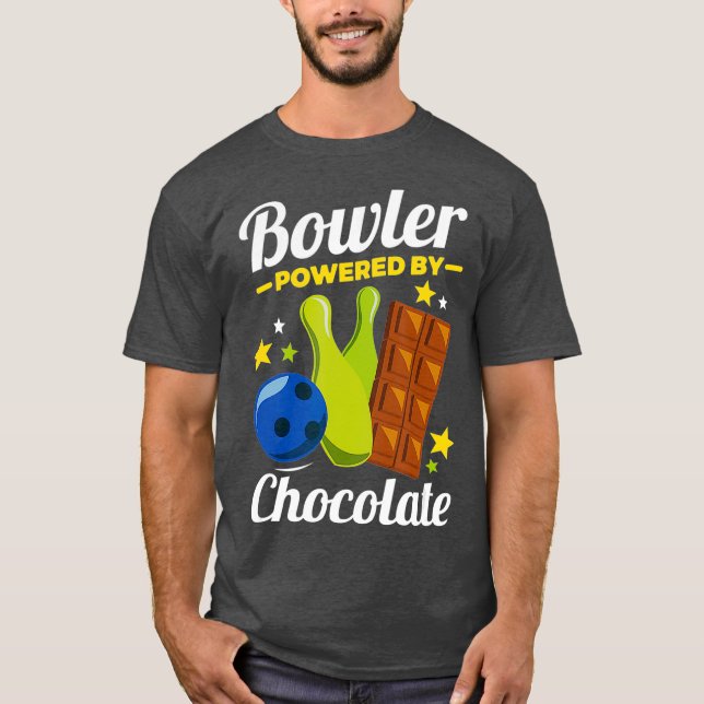 Novelty av Bowling som är Bowlareare med Manar T Shirt (Framsida)