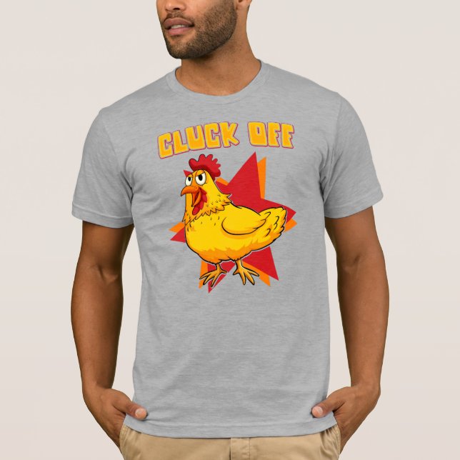 Novelty av hönskyckling av hönsuppfödning t shirt (Framsida)