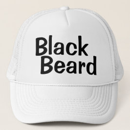 Novelty BLACK BEARD FÖR kvinnor i Mode Keps