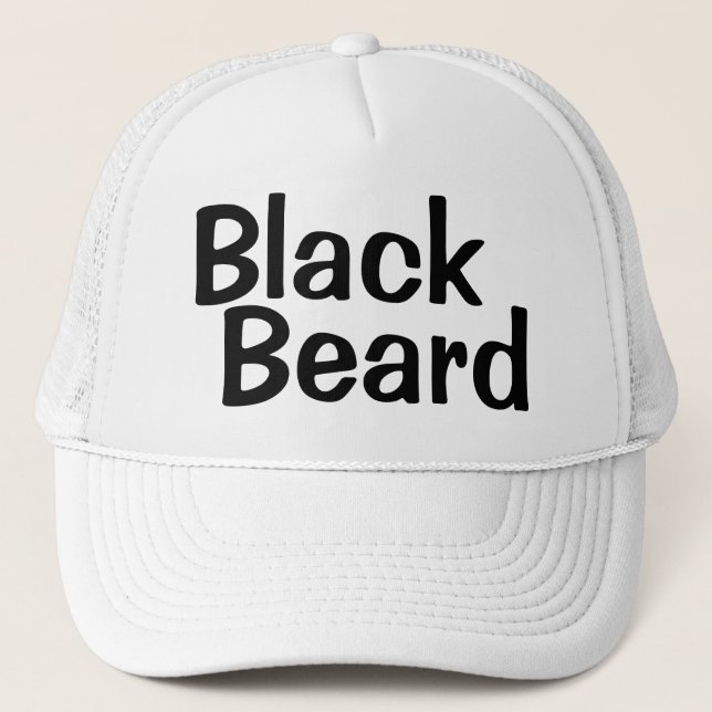 Novelty BLACK BEARD FÖR kvinnor i Mode Keps (Framsida)