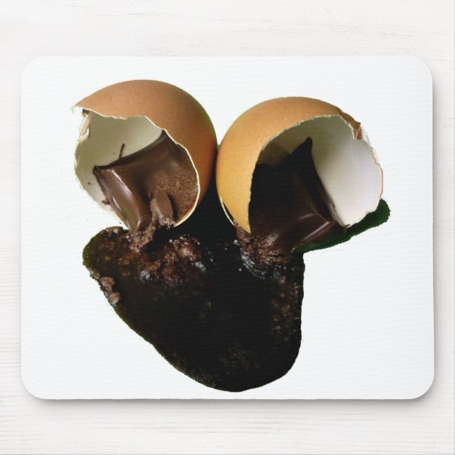 Novelty chokladägg musmatta (Framsidan)