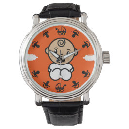 Novelty Cute Nyfödd bebis Gift Armbandsur