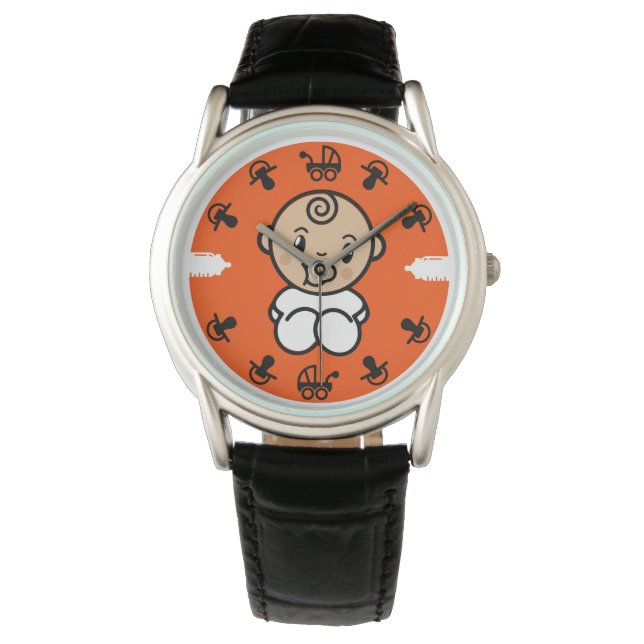 Novelty Cute Nyfödd bebis Gift Armbandsur (Framsida)