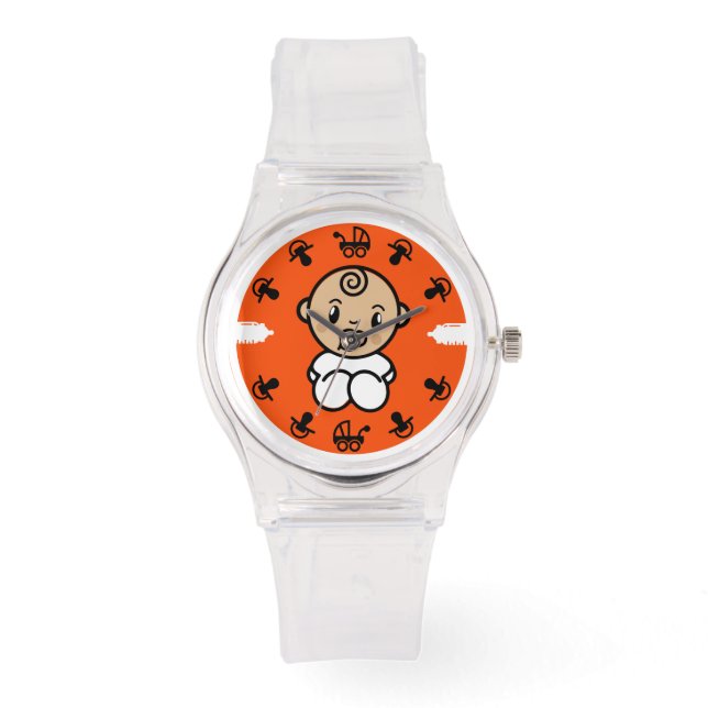 Novelty Cute Nyfödd bebis Gift Armbandsur (Framsida)