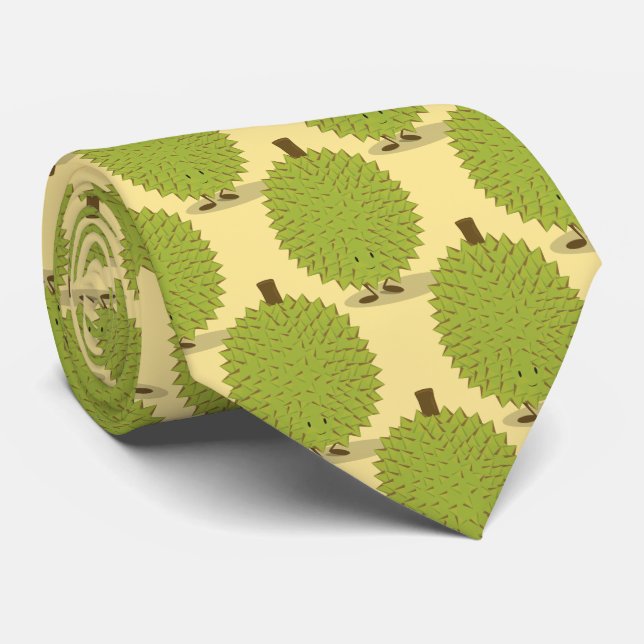 Novelty Durian Frukt Tecknad Mathalsen slips (Rullad)