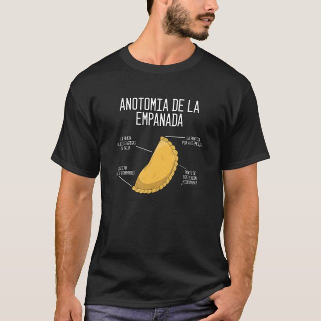 Novelty Empanada Sandwiches Argentina Spanish Cuis T Shirt (Framsida)