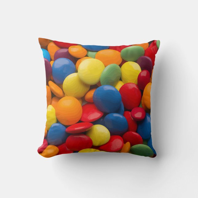 Novelty Färggodis Kudde (Framsida)