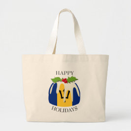 Novelty | Festiv pudding | BARBADOS FLAGGA Jumbo Tygkasse