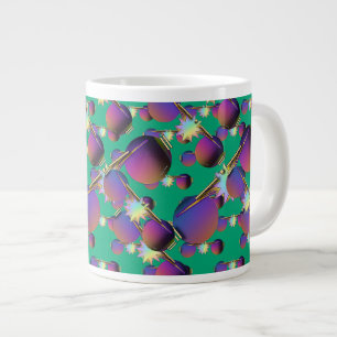 Novelty för Grönten lila Lences Jumbo Mugg