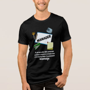 Novelty för Office Manager-medarbetare T Shirt