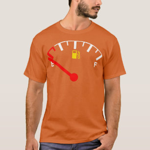 Novelty för tom Tank för gasbränsle vid nyinflatio T Shirt