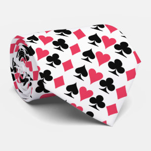 Novelty för uppspelningskort, halsruta slips