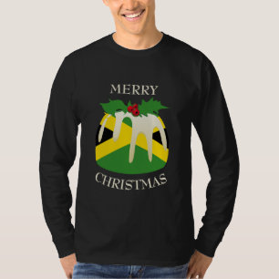 Novelty  God jul  PUDING  Jamaica T Shirt