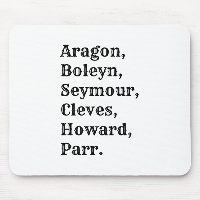 Novelty Henry VIII Sex fruar Musmatta (Framsidan)