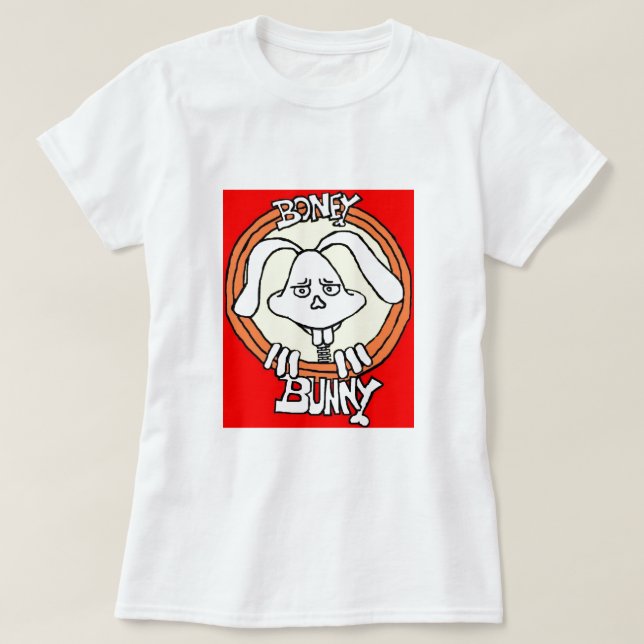 Novelty: Julgåva till Boney Bunny T Shirt (Design framsida)