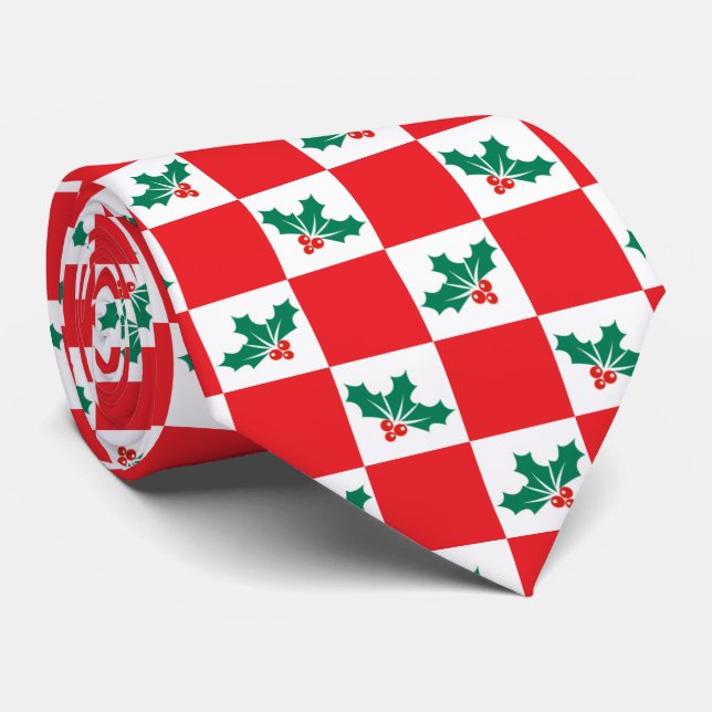 Novelty kontrollerad Holly-jul Slips (Rullad)