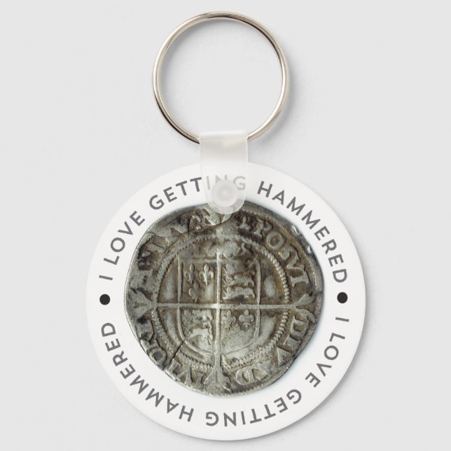 Novelty metall upptäcker nyckelring (Framsida)