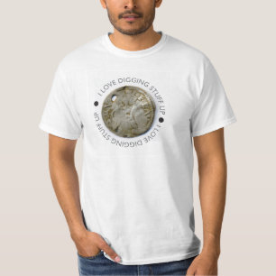 Novelty Metall upptäcker t-shirt