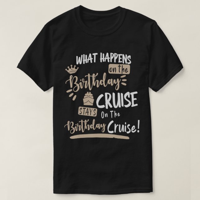 Novelty min gamla kryssningsdesign för min fåradag t shirt (Design framsida)